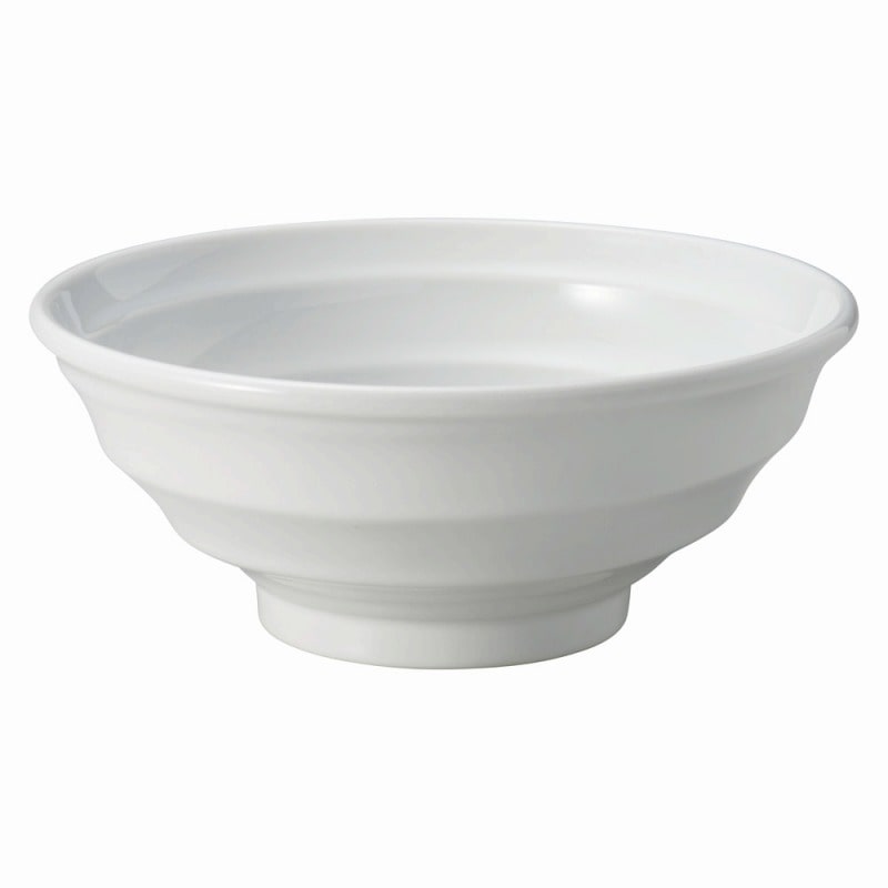 金正陶器 らせん ホワイト7.0丼 1個(ご注文単位1個)【直送品】