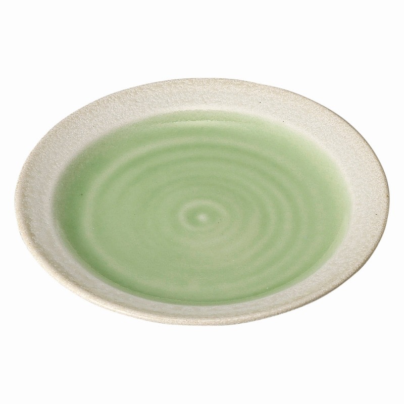 金正陶器 若草6.0平皿 1個（ご注文単位1個）【直送品】