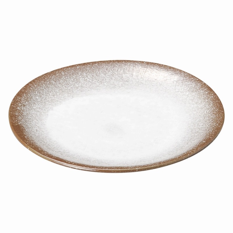 金正陶器 強化 伊賀白吹 (布目)7.0丸皿 1個(ご注文単位1個)【直送品】