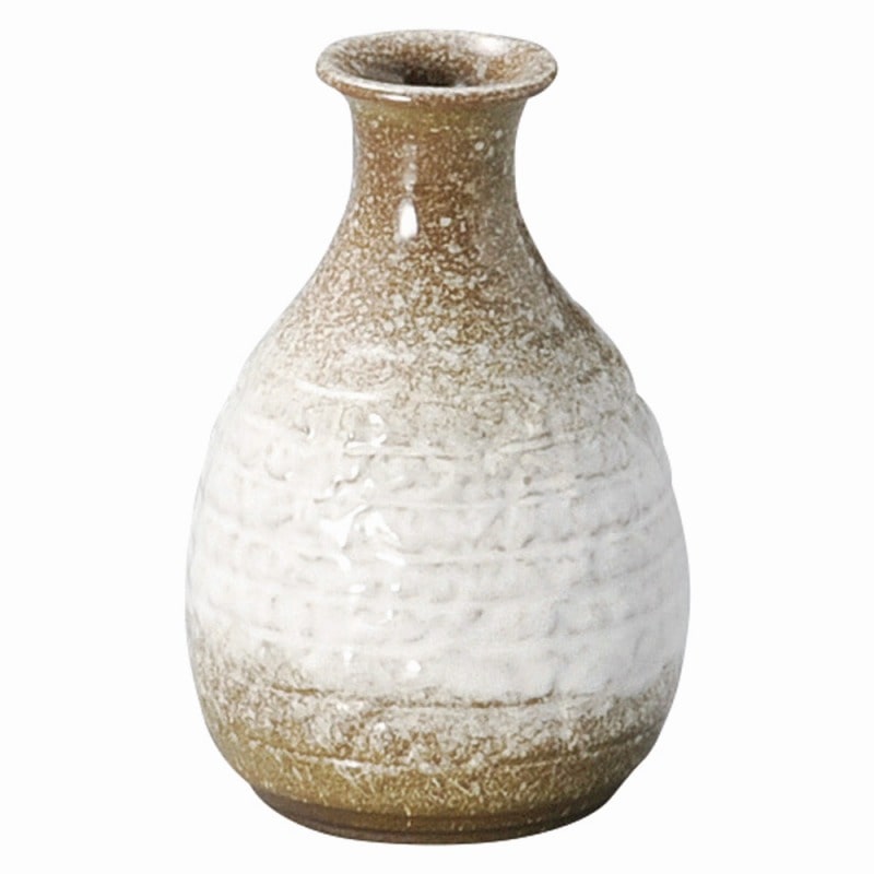 金正陶器 強化 伊賀白吹 徳利(小)0.8号 1個(ご注文単位1個)【直送品】