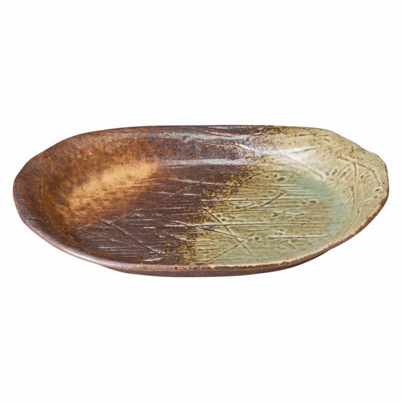 金正陶器 自然の詩 古里の詩 多用中皿 1個(ご注文単位1個)【直送品】