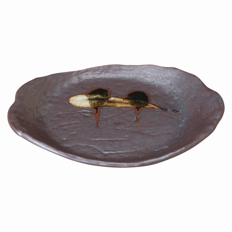 金正陶器 自然の詩　鉄人道　銘々皿 1個（ご注文単位1個）【直送品】