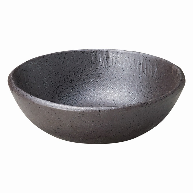 金正陶器 強化　黒南蛮　4.0浅丼 1個（ご注文単位1個）【直送品】