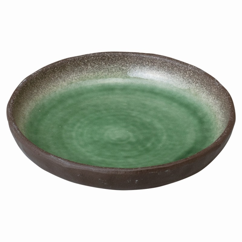 金正陶器 強化 伊賀ヒスイ 7.0深丸皿 1個(ご注文単位1個)【直送品】