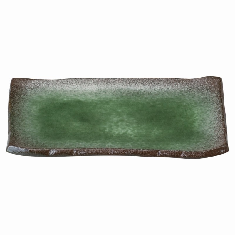 金正陶器 強化 伊賀ヒスイ 7.0長角皿 1個(ご注文単位1個)【直送品】