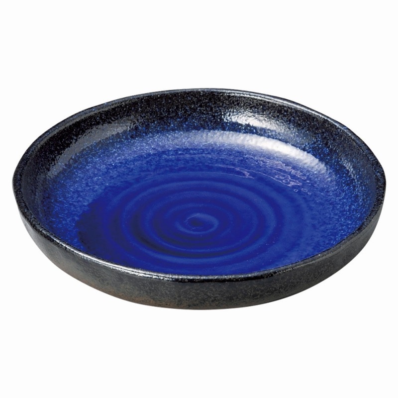 金正陶器 強化 伊賀るり釉 7.0深丸皿 1個(ご注文単位1個)【直送品】