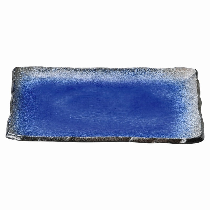 金正陶器 強化 伊賀るり釉 9.0長角皿 1個(ご注文単位1個)【直送品】