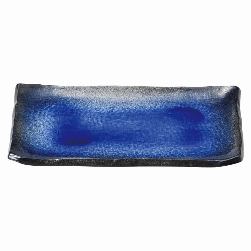 金正陶器 強化 伊賀るり釉 7.0長角皿 1個(ご注文単位1個)【直送品】