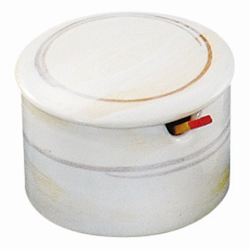 金正陶器 白刷毛目筋 辛子入 1個(ご注文単位1個)【直送品】