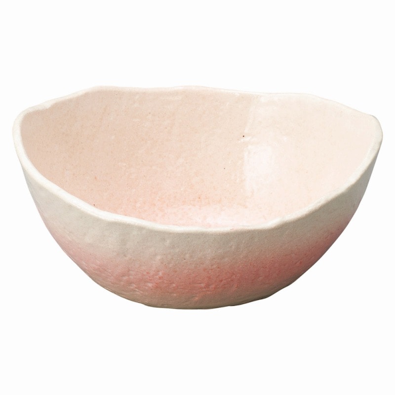 金正陶器 桜志野 新楕円深鉢(中) 1個(ご注文単位1個)【直送品】