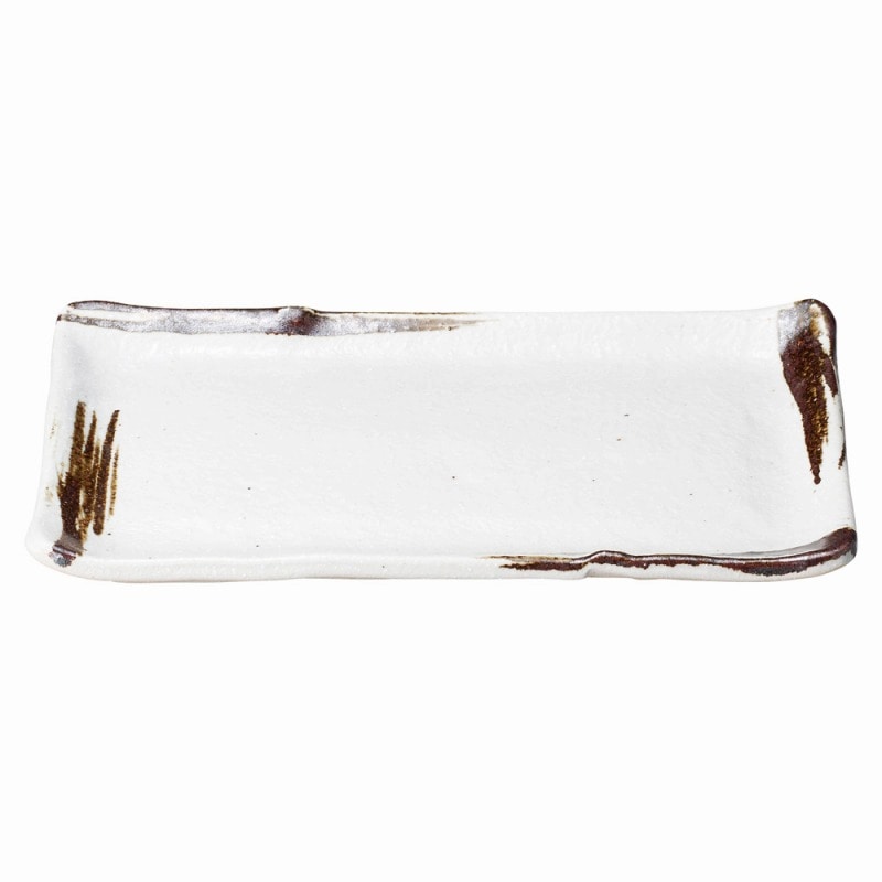 金正陶器 鉄刷毛目　9.0長角皿 1個（ご注文単位1個）【直送品】