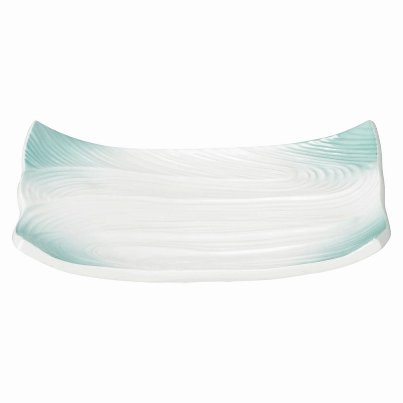 金正陶器 流水ヒワ吹（強化）　8.0長角皿 1個（ご注文単位1個）【直送品】