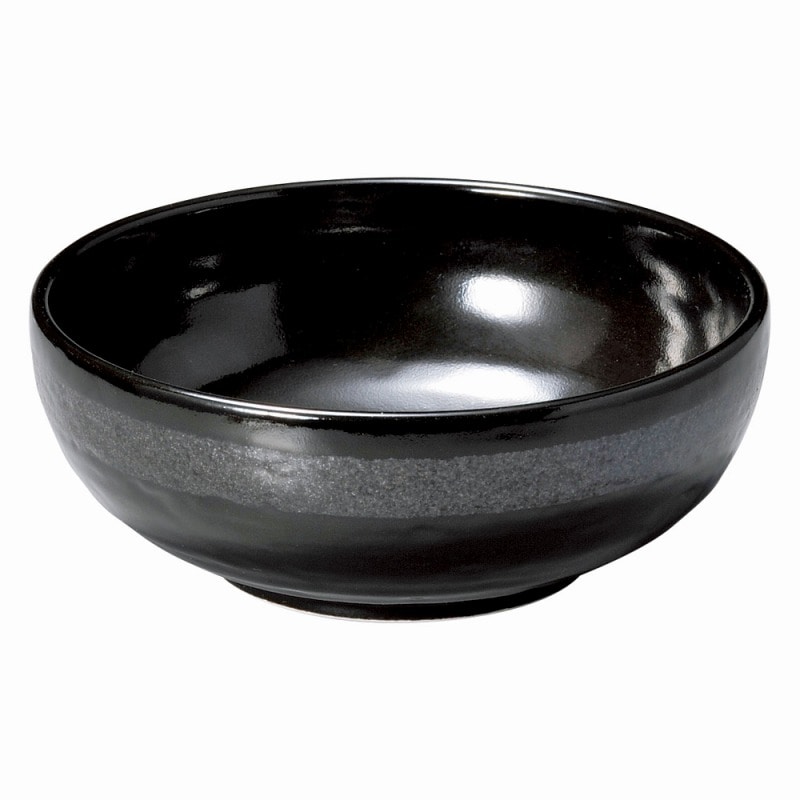 金正陶器 銀彩黒 7.0ボール 1個(ご注文単位1個)【直送品】