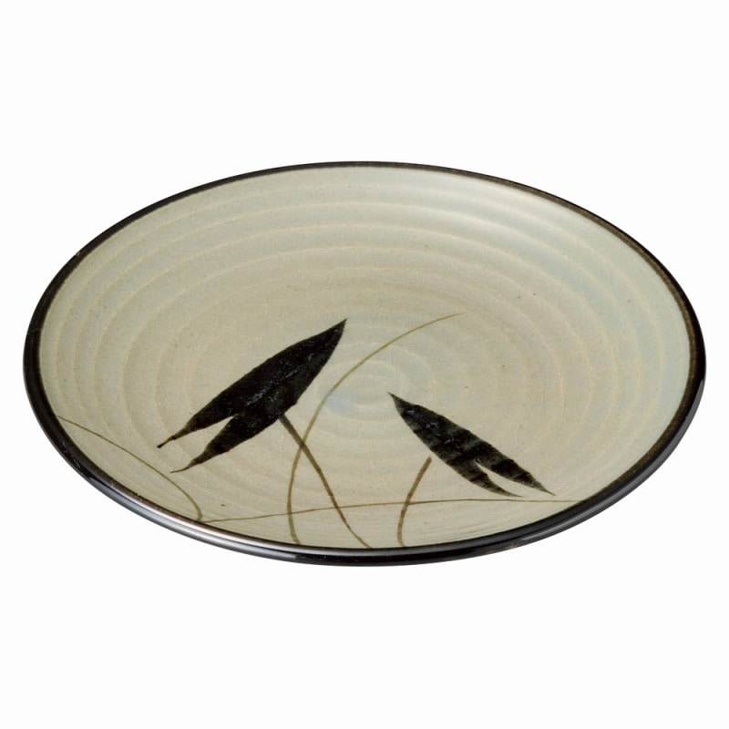 金正陶器 益子水草 6.0皿 1個(ご注文単位1個)【直送品】