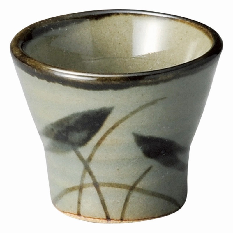 金正陶器 益子水草 ぐい呑 1個(ご注文単位1個)【直送品】