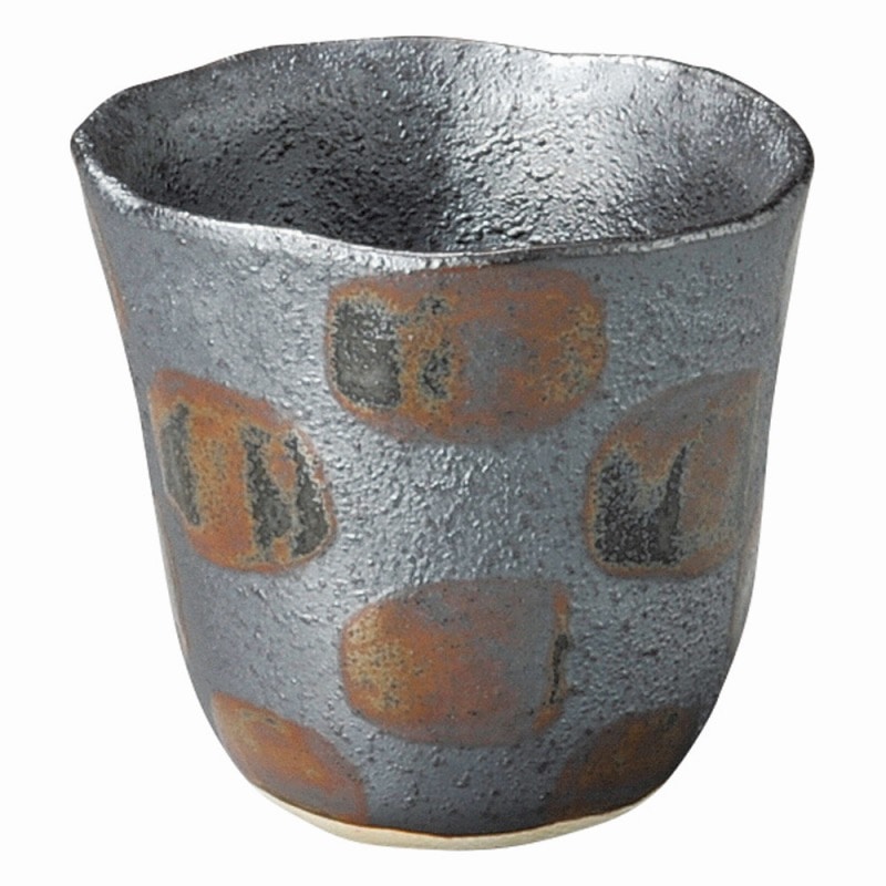 金正陶器 黒市松　陶碗（大） 1個（ご注文単位1個）【直送品】