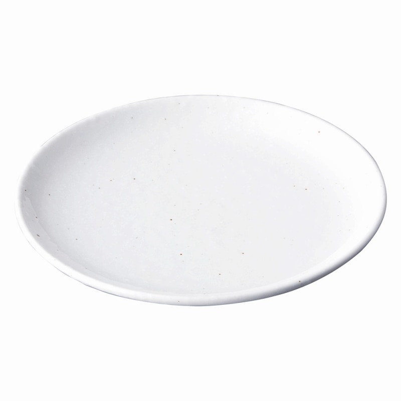 金正陶器 美濃粉引（白）　白21cm皿 1個（ご注文単位1個）【直送品】