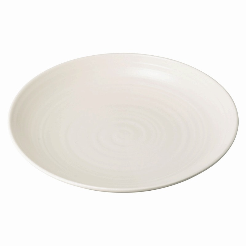 金正陶器 ソニック 8.0皿 白 1個(ご注文単位1個)【直送品】