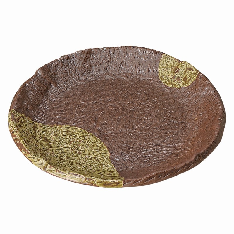 金正陶器 黄瀬戸流 6.0丸皿 1個(ご注文単位1個)【直送品】