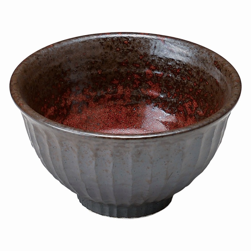 金正陶器 朱雲 しのぎ5.0丼 1個(ご注文単位1個)【直送品】