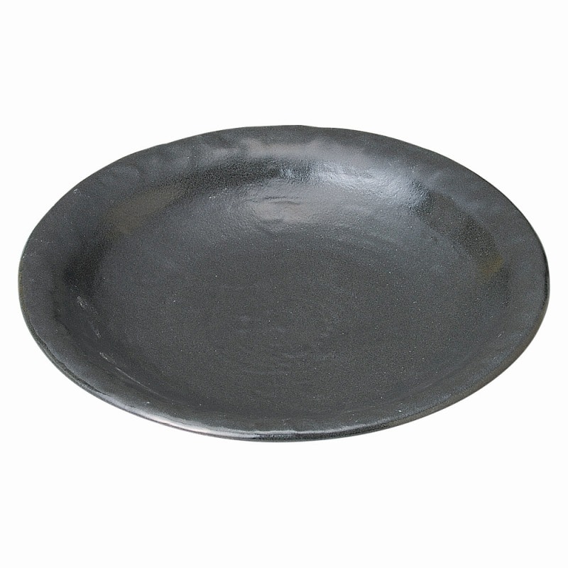 金正陶器 黒つゆ 10.0皿 1個(ご注文単位1個)【直送品】