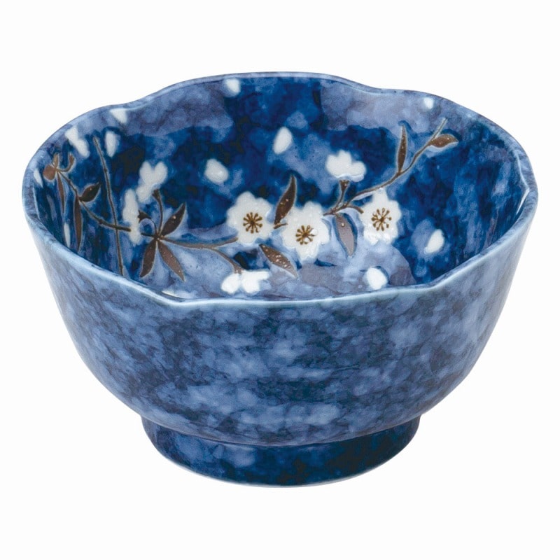 金正陶器 ナス紺桜　3.6小鉢 1個（ご注文単位1個）【直送品】