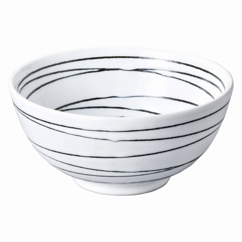 金正陶器 白天目うず潮 6.5深丸丼 1個(ご注文単位1個)【直送品】