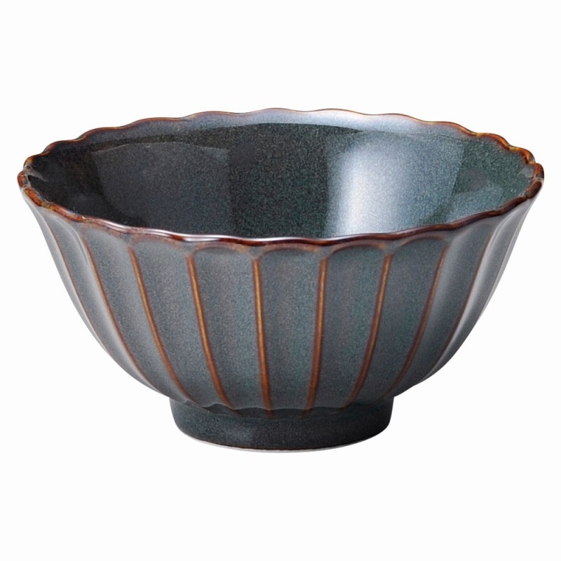 金正陶器 かすみ山藍　11.5cmボウル 1個（ご注文単位1個）【直送品】