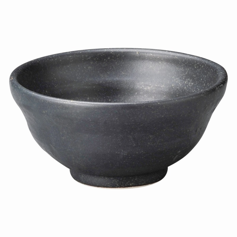 金正陶器 鉄黒　段付4.8丼（小） 1個（ご注文単位1個）【直送品】