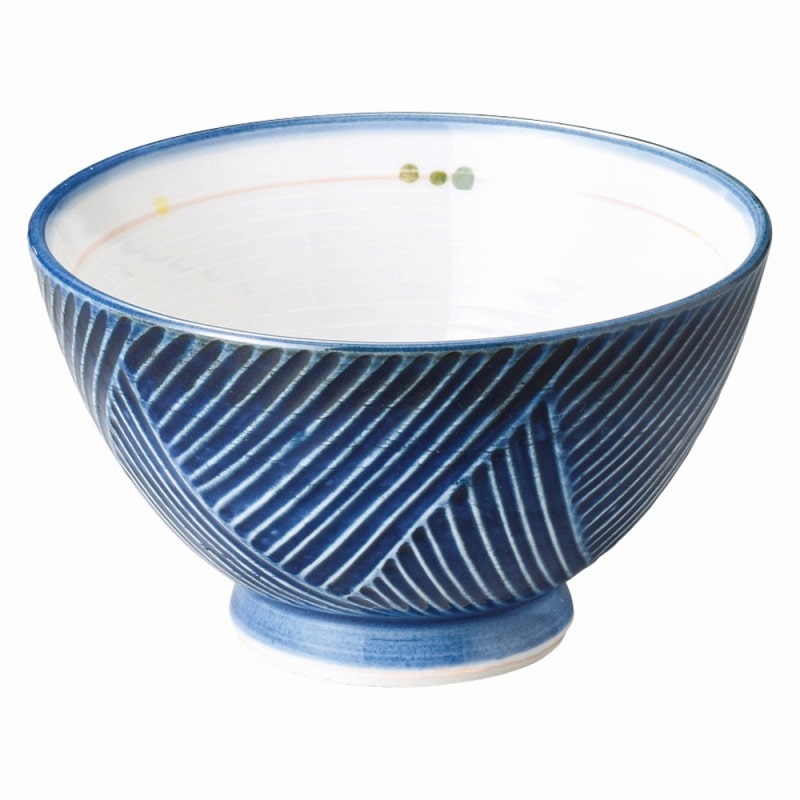 金正陶器 古代釉グリン散らし(強化) 4.5ライスボール 1個(ご注文単位1個)【直送品】