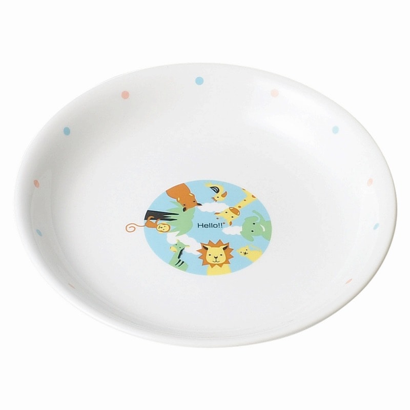 金正陶器 ハロー(給食食器) 7吋ランチ皿 1個(ご注文単位1個)【直送品】