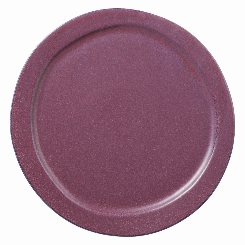 金正陶器 ベジ　丸々大皿　バイオレット 1個（ご注文単位1個）【直送品】