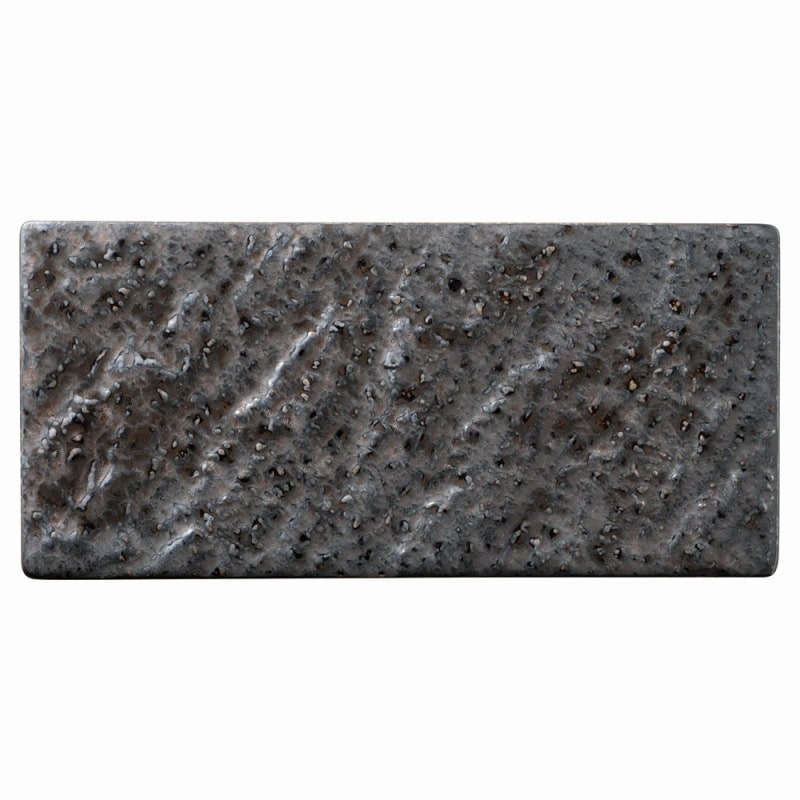 金正陶器 金結晶 石肌長角23cm皿 1個(ご注文単位1個)【直送品】