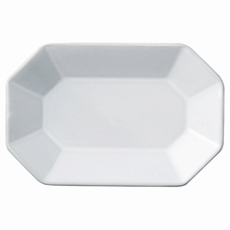 金正陶器 デプレ　ホワイト長角プレートS 1個（ご注文単位1個）【直送品】