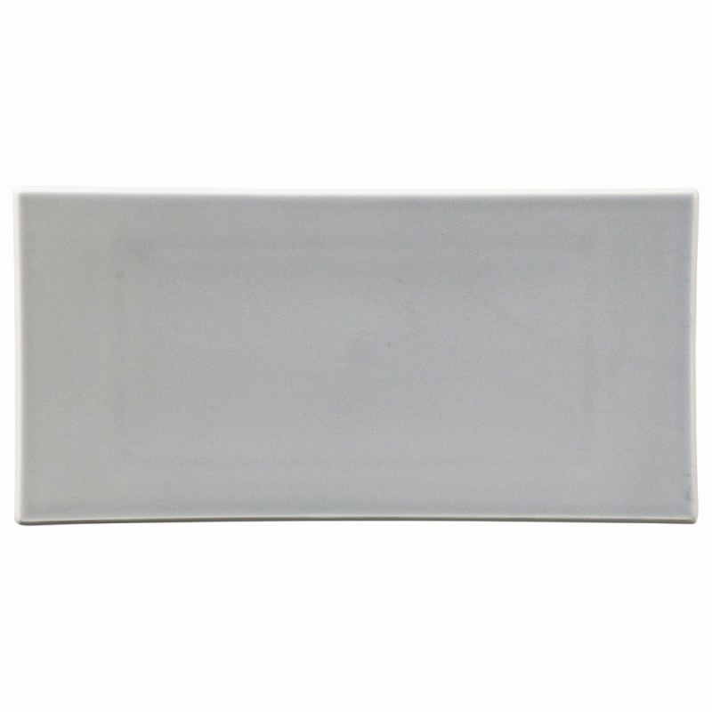 金正陶器 アーバングレー(カルマグレーマット) 26cm長角皿 1個(ご注文単位1個)【直送品】