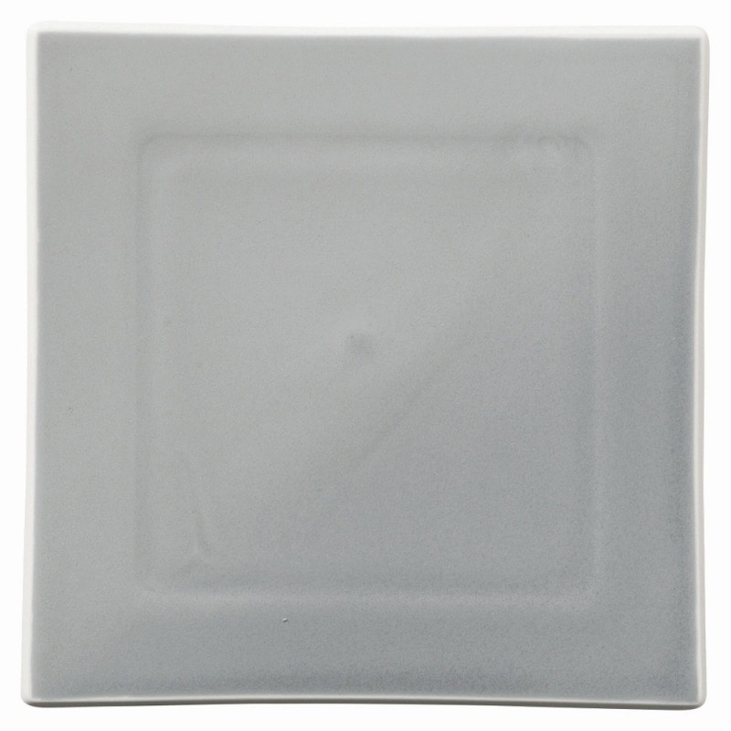 金正陶器 アーバングレー(カルマグレーマット) 16cmスクエアープレート 1個(ご注文単位1個)【直送品】