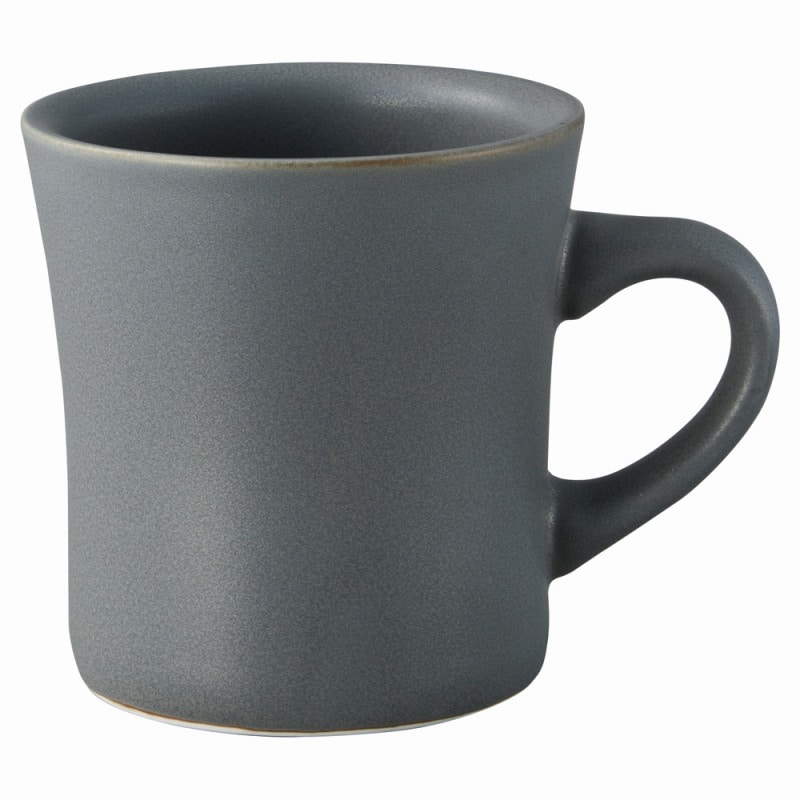 金正陶器 モノクローム スモークグレー杵型マグL 1個(ご注文単位1個)【直送品】