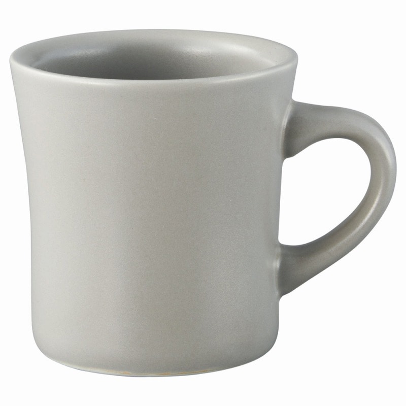 金正陶器 モノクローム ライトグレー杵型マグL 1個(ご注文単位1個)【直送品】