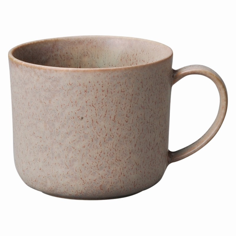 金正陶器 グレージュブラウン マグカップ 1個(ご注文単位1個)【直送品】