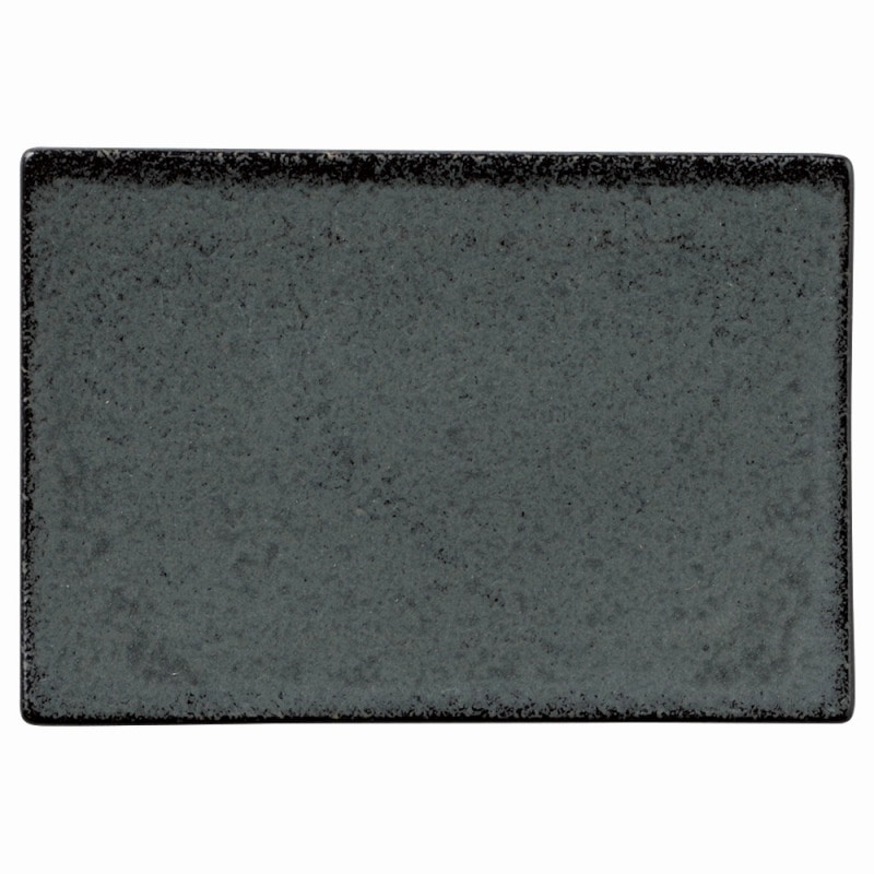 金正陶器 緑窯変釉 15.5cm長角皿 1個(ご注文単位1個)【直送品】