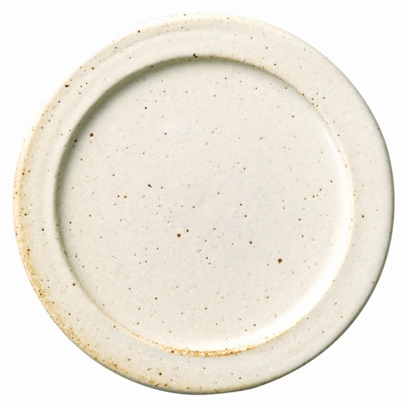 金正陶器 コロン 白マット ボウル用蓋皿 1個(ご注文単位1個)【直送品】