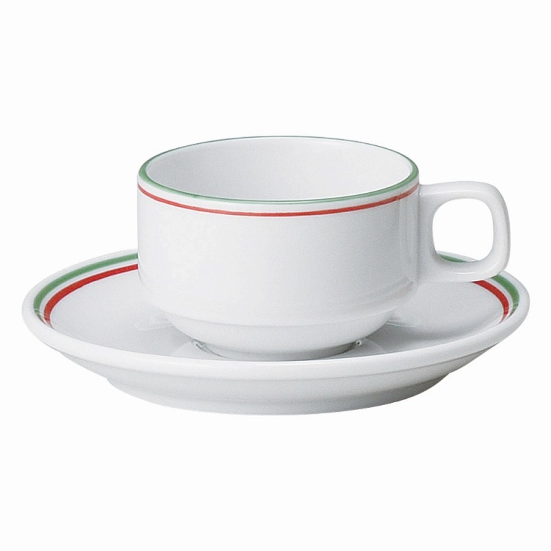 金正陶器 リトルイタリー（アンダーグレーズ加工）　スタックエスプレッソカップ 1個（ご注文単位1個）【直送品】