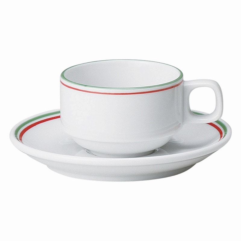 金正陶器 リトルイタリー（アンダーグレーズ加工）　エスプレッソソーサー 1個 ※ソーサー単品のみ（ご注文単位1個）【直送品】