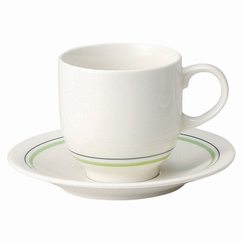 金正陶器 グリーンロイヤル　アメリカン用ソーサー 1個 ※ソーサー単品のみ（ご注文単位1個）【直送品】