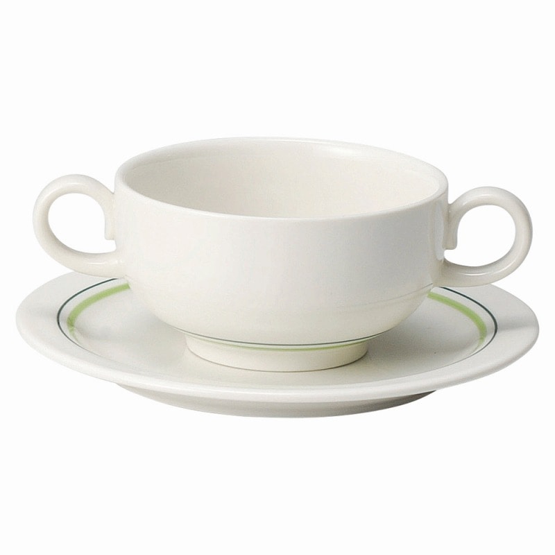 金正陶器 グリーンロイヤル　ブリオン用受皿 1個 ※ソーサー単品のみ（ご注文単位1個）【直送品】