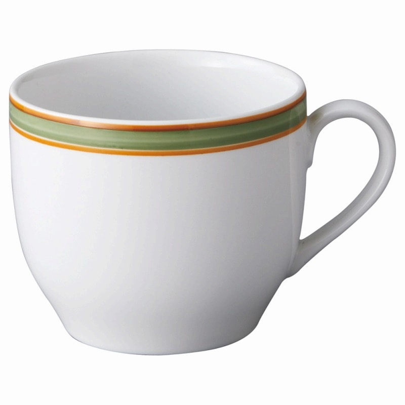 金正陶器 強化　オリーブライン　コーヒー碗 ※カップ単品のみ 1個 (ご注文単位1個) 【直送品】