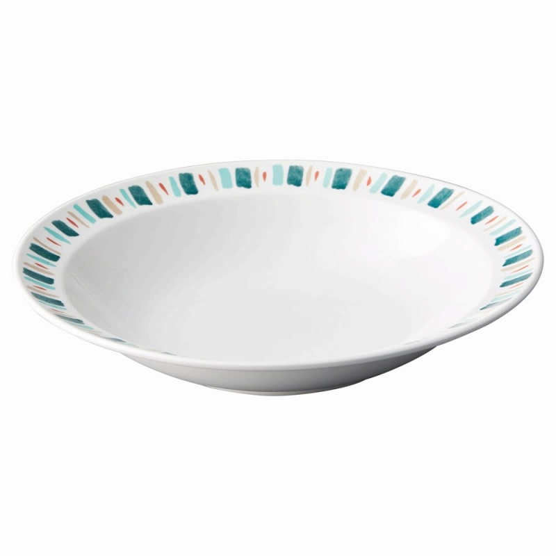 金正陶器 強化 パーマナンス グリーン 9吋スープ 1個(ご注文単位1個)【直送品】