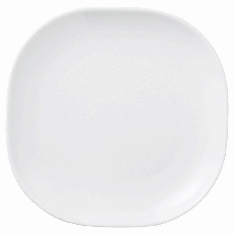 金正陶器 白磁　カレ4.5取皿 1個（ご注文単位1個）【直送品】