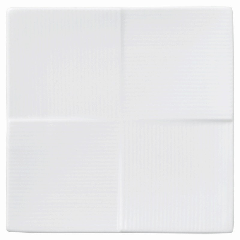 金正陶器 白磁 CALM13cmプレート 1個(ご注文単位1個)【直送品】