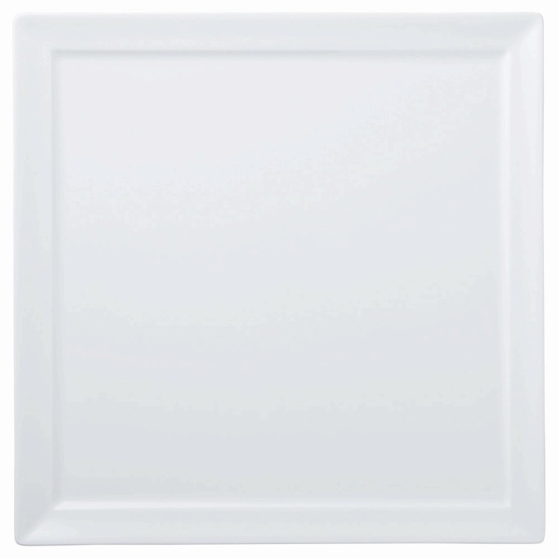 金正陶器 白磁 オードブル30cm四角皿 1個(ご注文単位1個)【直送品】